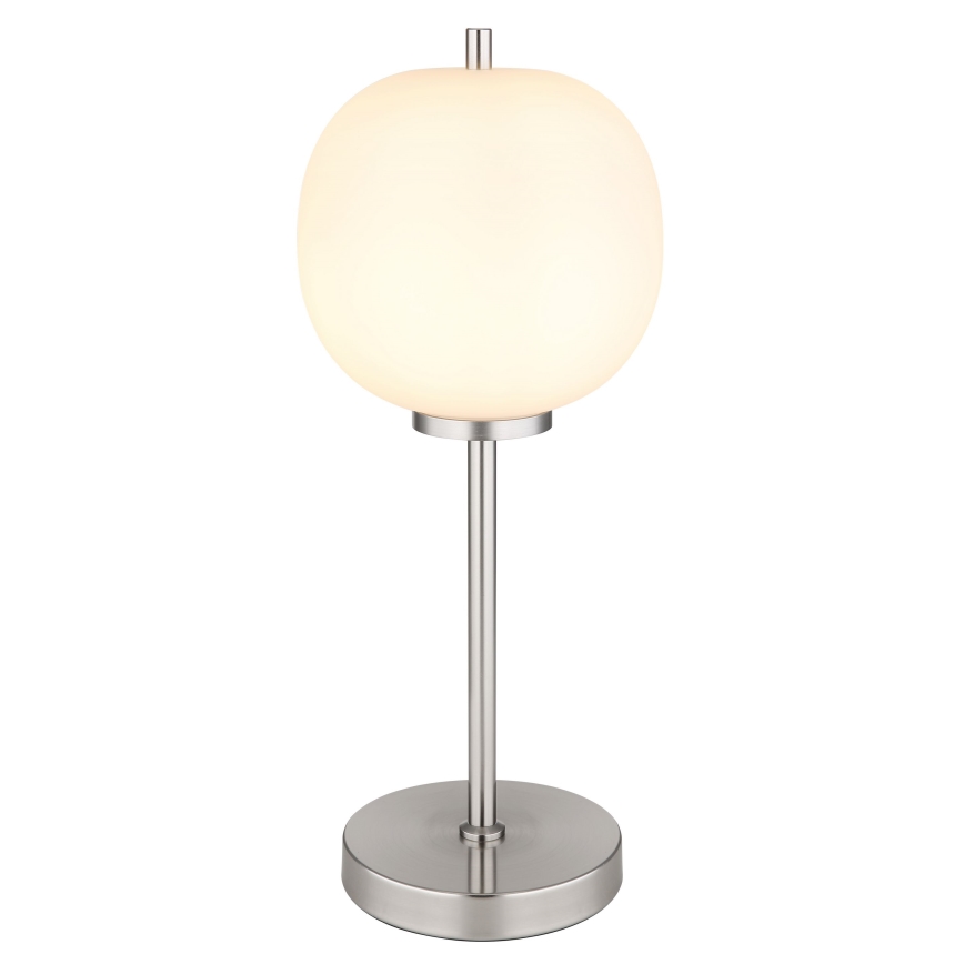 Globo - Настільна лампа 1xE14/40W/230V матовий хром
