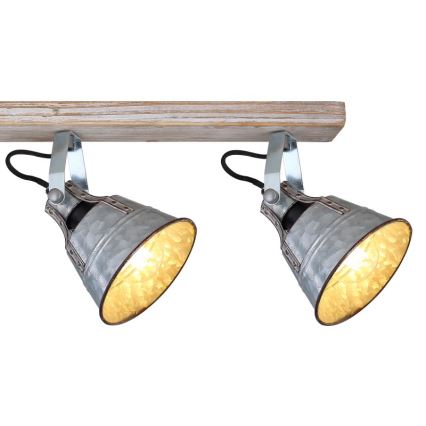 Globo - Точковий світильник 4xE27/60W/230V ялина