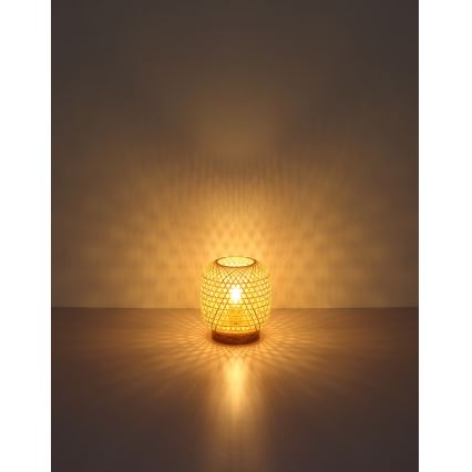 Globo - Настільна лампа 1xE27/60W/230V бамбук
