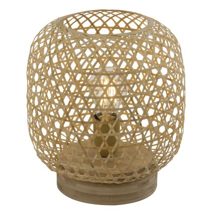 Globo - Настільна лампа 1xE27/60W/230V бамбук