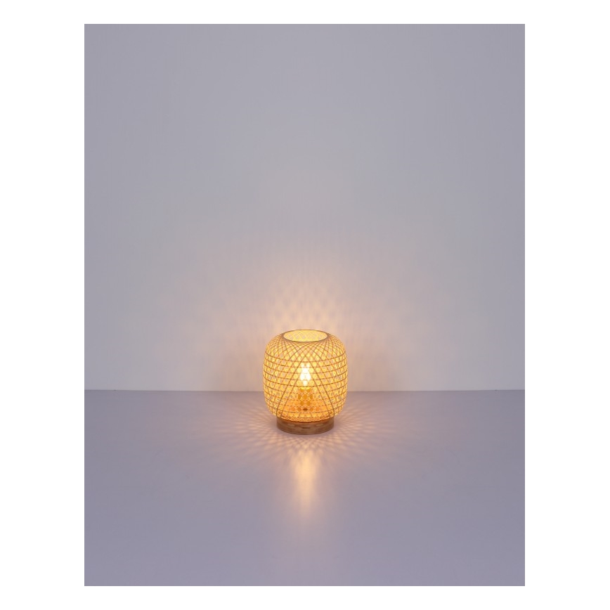 Globo - Настольная лампа 1xE27/60W/230V бамбук
