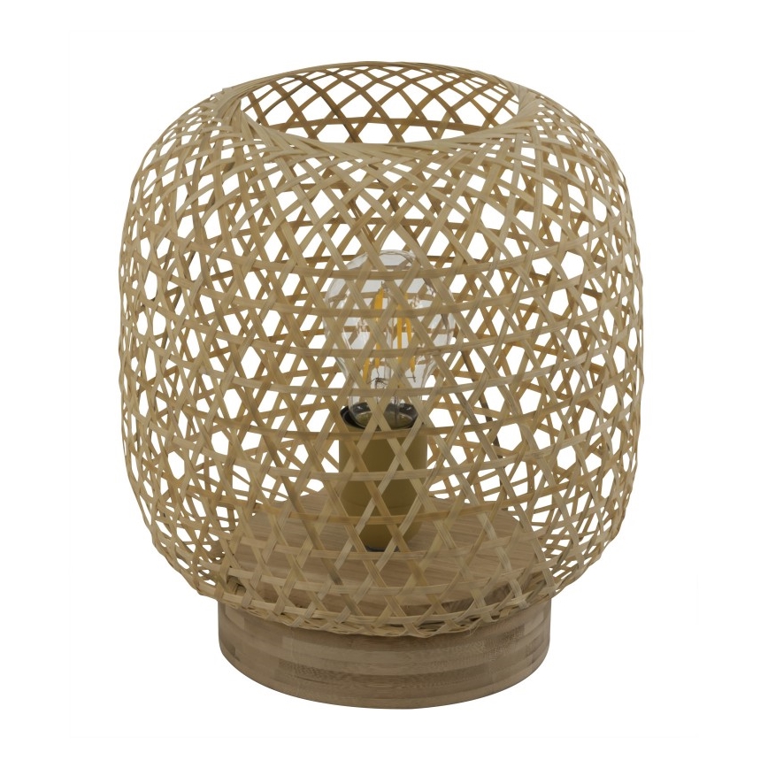 Globo - Настольная лампа 1xE27/60W/230V бамбук