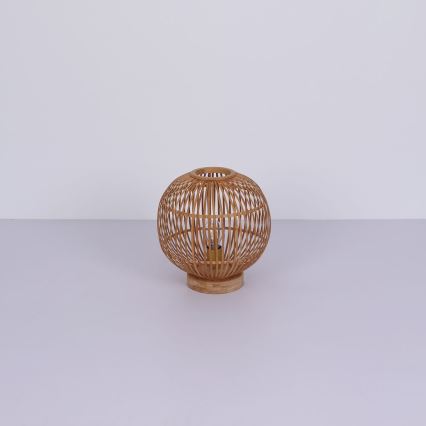 Globo - Настільна лампа 1xE27/60W230V бамбук