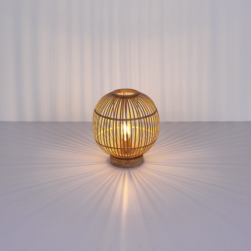 Globo - Настольная лампа 1xE27/60W230V бамбук