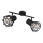 Globo 15388-2 - Прожектор CLASTRA 2xE27/40W/230V
