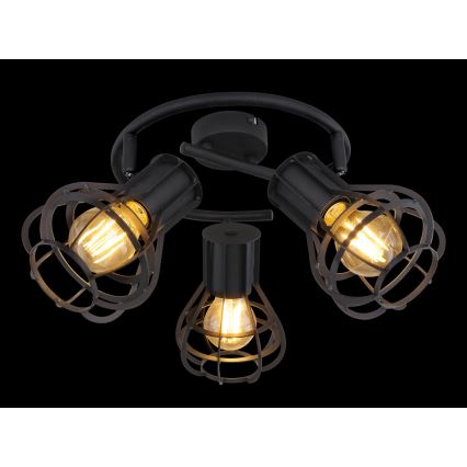 Globo 15388-3 - Прожектор CLASTRA 3xE27/40W/230V