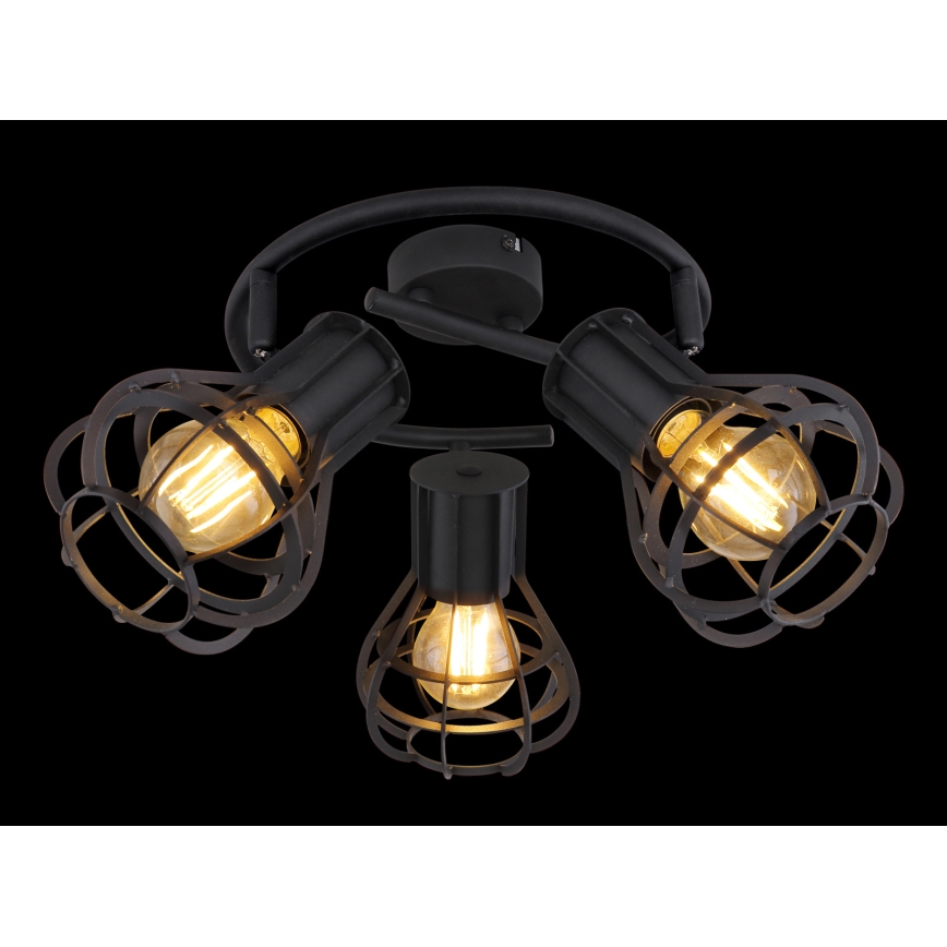 Globo 15388-3 - Прожектор CLASTRA 3xE27/40W/230V