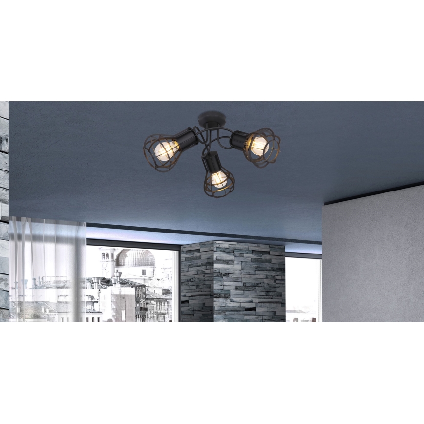 Globo - Точковий світильник 3xE27/40W/230V