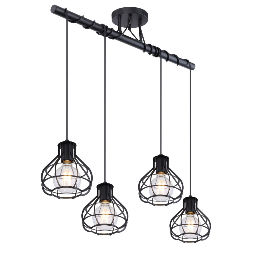 Globo - Підвісна люстра 4xE27/60W/230V