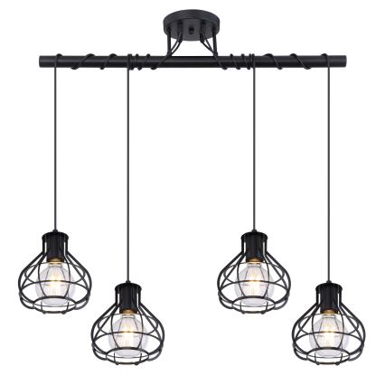 Globo - Підвісна люстра 4xE27/60W/230V