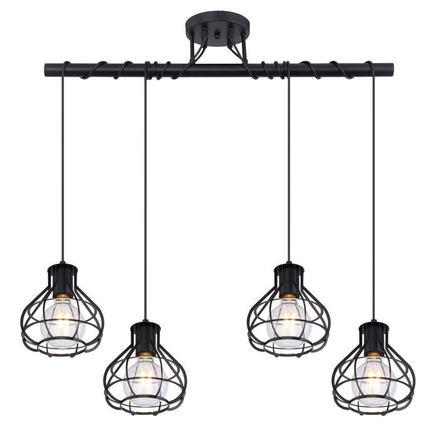 Globo - Підвісна люстра 4xE27/60W/230V