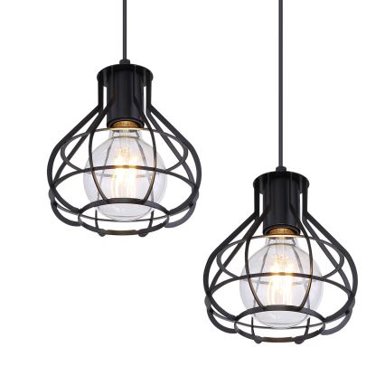 Globo - Підвісна люстра 4xE27/60W/230V
