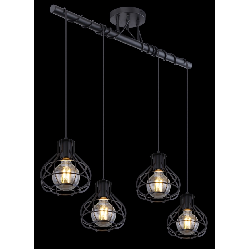 Globo - Підвісна люстра 4xE27/60W/230V