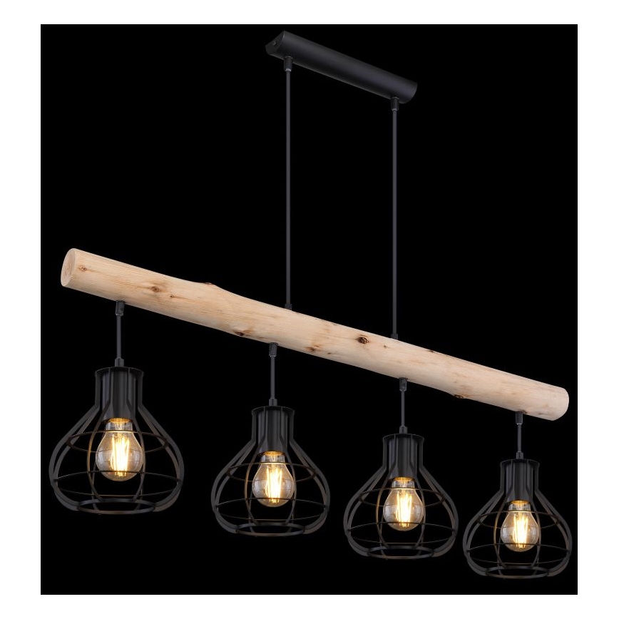 Globo - Підвісна люстра 4xE27/60W/230V
