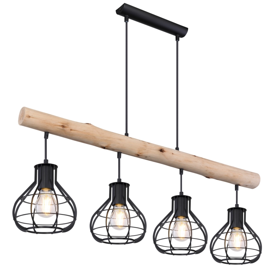 Globo - Підвісна люстра 4xE27/60W/230V