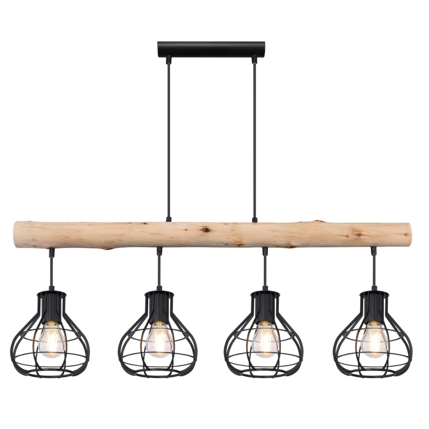 Globo - Підвісна люстра 4xE27/60W/230V