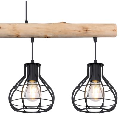Globo - Підвісна люстра 4xE27/60W/230V