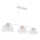 Globo 15393-3W - Люстра на тросе VITIANO 3xE14/40W/230V