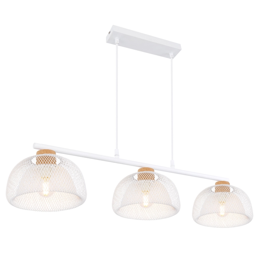 Globo 15393-3W - Люстра на тросе VITIANO 3xE14/40W/230V
