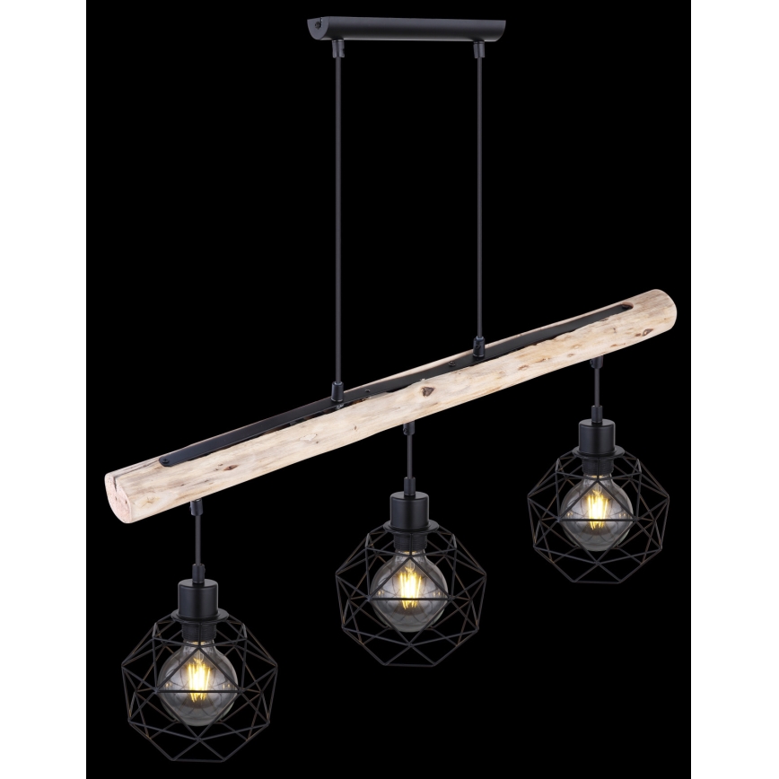Globo - Підвісна люстра 3xE27/60W/230V