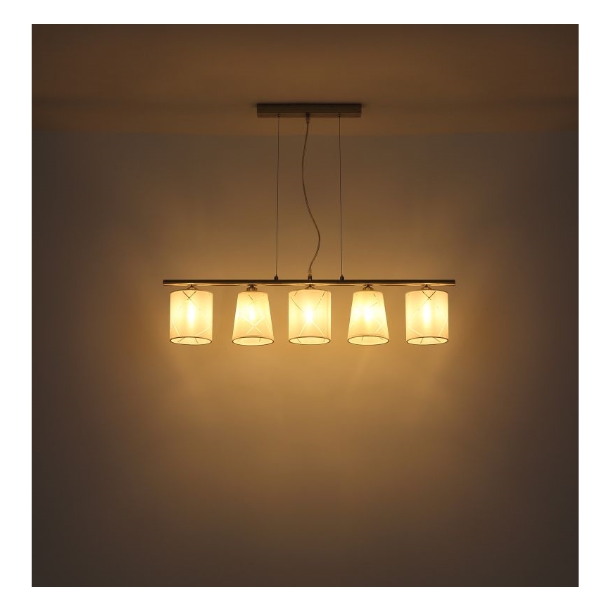 Globo - Підвісна люстра 5xE14/25W/230V