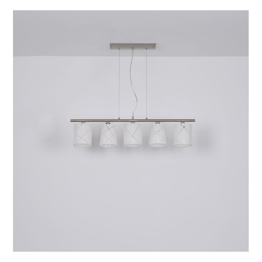 Globo - Підвісна люстра 5xE14/25W/230V