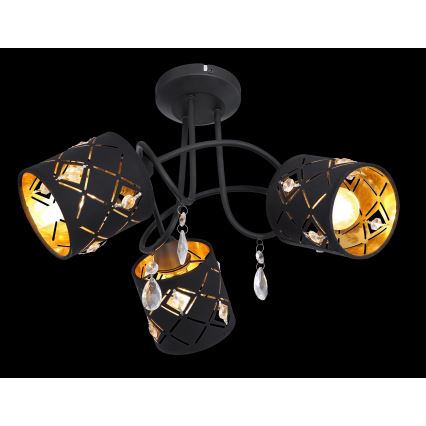 Globo 15448-3D - Подвесная люстра ABBEY 3xE14/25W/230V