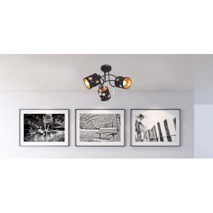 Globo 15448-3D - Подвесная люстра ABBEY 3xE14/25W/230V