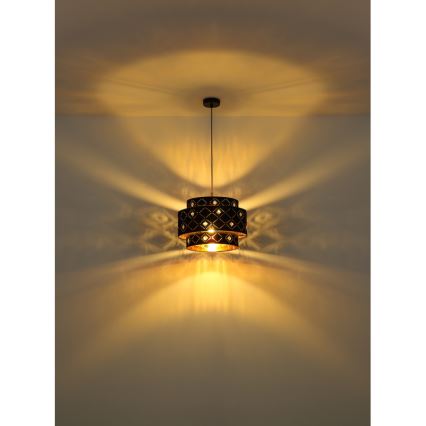 Globo 15448H1 - Підвісна люстра ABBEY 1xE27/60W/230V
