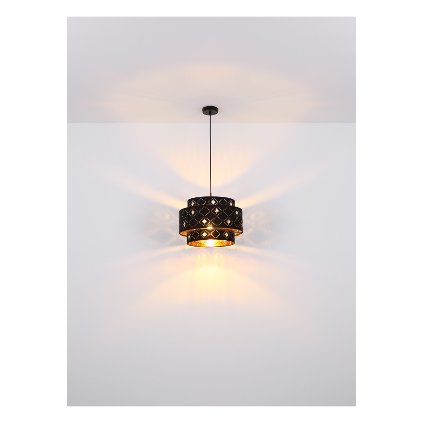 Globo 15448H1 - Підвісна люстра ABBEY 1xE27/60W/230V