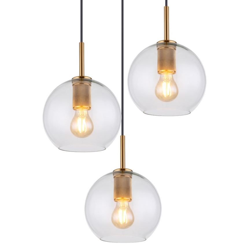 Globo - Підвісна люстра 3xE27/60W/230V