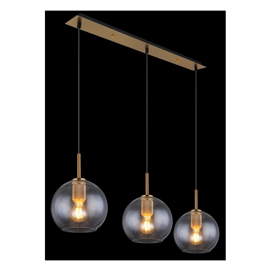 Globo - Підвісна люстра 3xE27/60W/230V