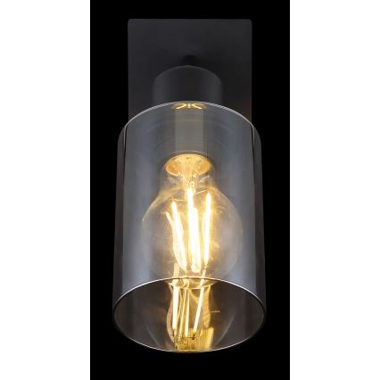 Globo - Настенный точечный светильник 1xE27/15W/230V черный