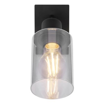 Globo - Настенный точечный светильник 1xE27/15W/230V черный