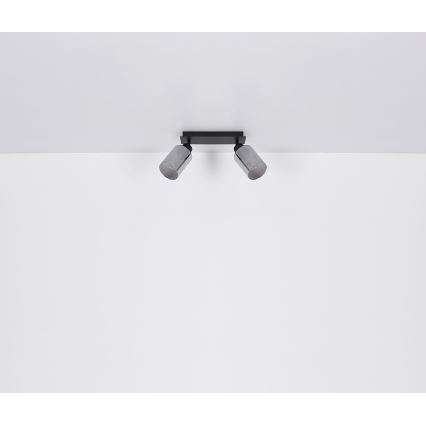 Globo - Точечный светильник 2xE27/15W/230V черный