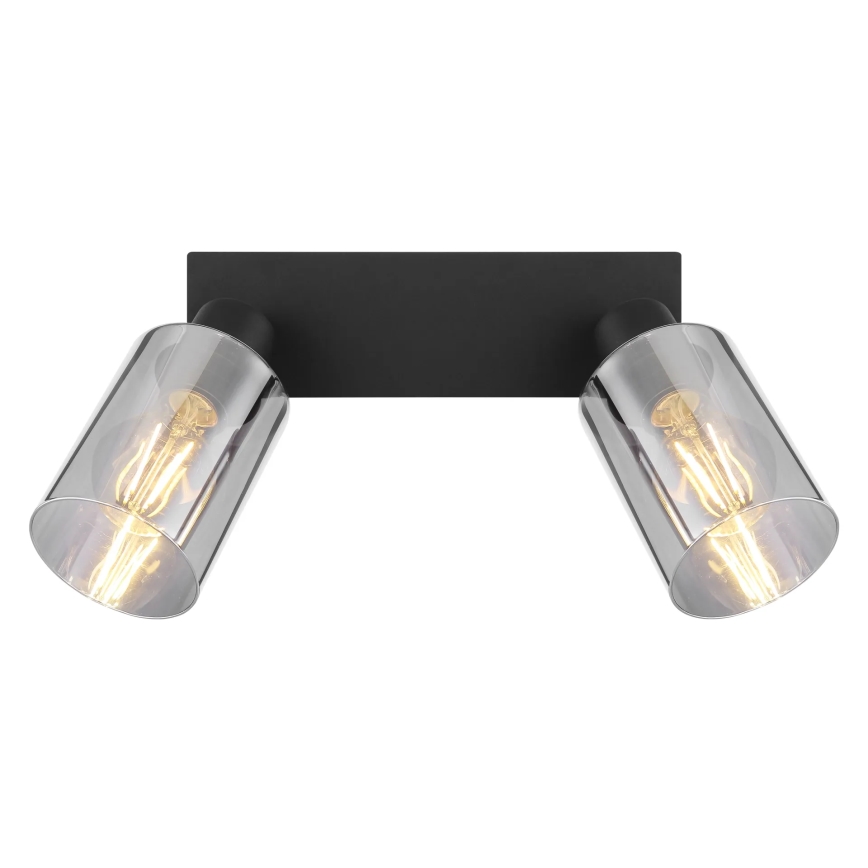 Globo - Точечный светильник 2xE27/15W/230V черный