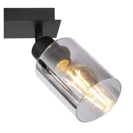 Globo - Точечный светильник 2xE27/15W/230V черный