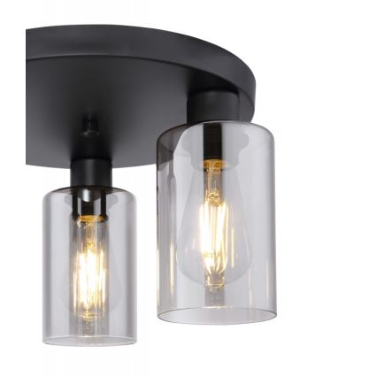 Globo - Потолочный светильник 3xE27/60W/230V черный