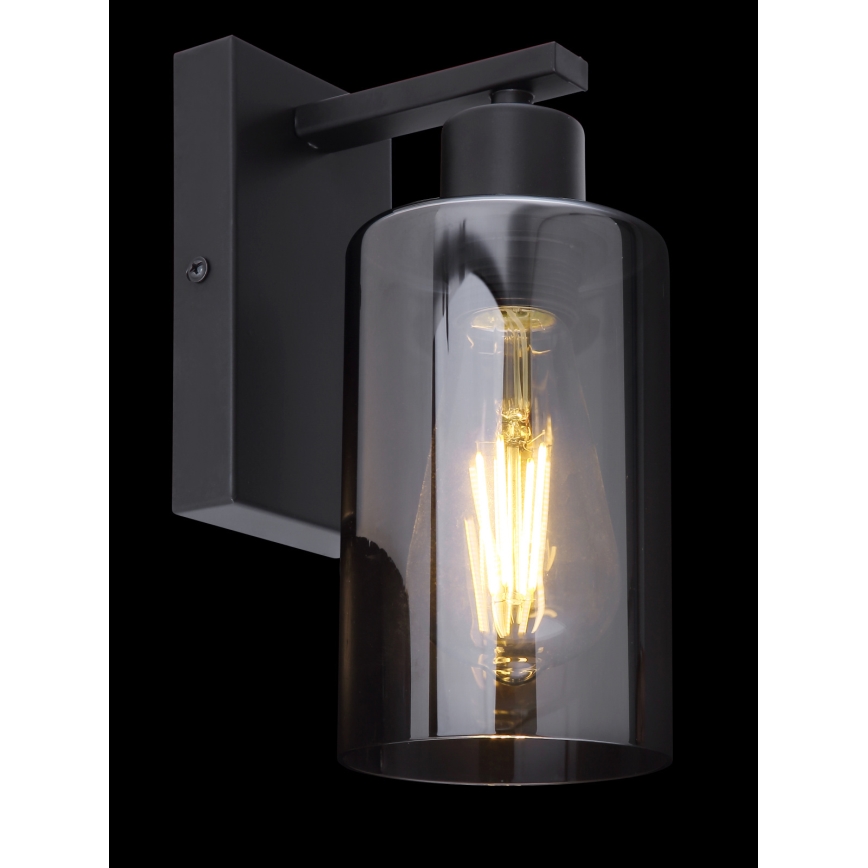 Globo - Настенный светильник 1xE27/60W/230V черный