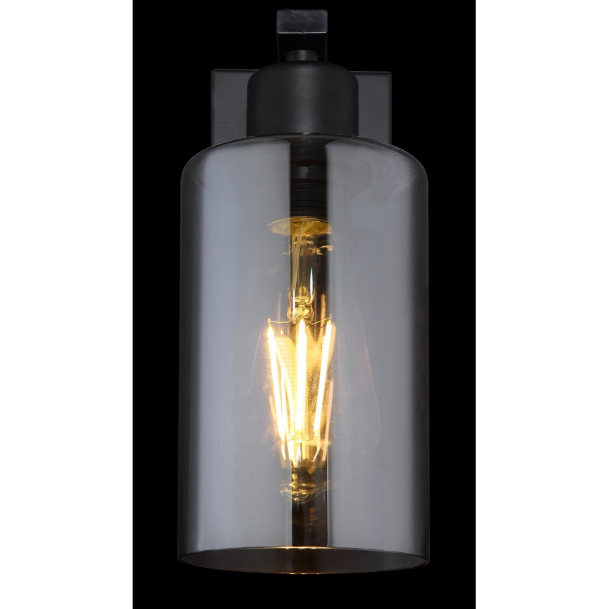 Globo - Настенный светильник 1xE27/60W/230V черный