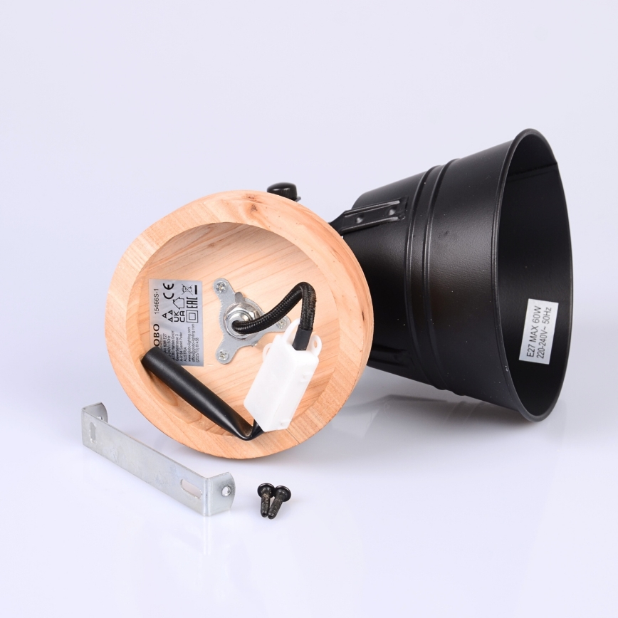 Globo - Настенный точечный светильник 1xE27/60W/230V пихта