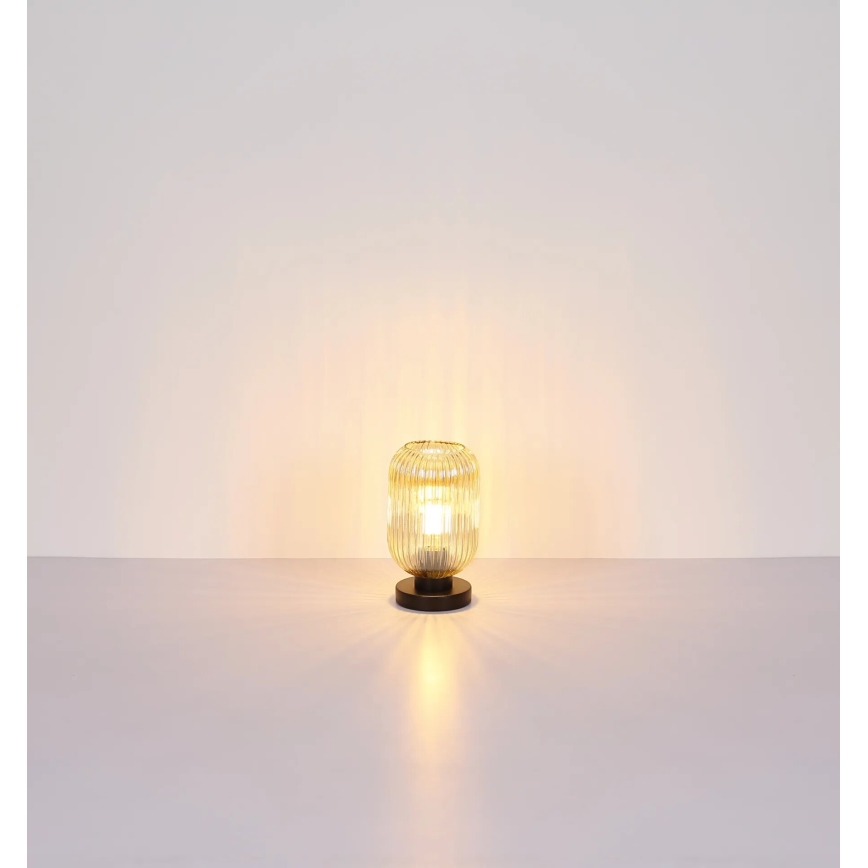 Globo - Настільна лампа 1xE27/40W/230V коричневий
