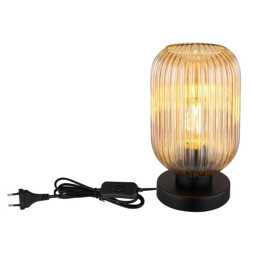 Globo - Настільна лампа 1xE27/40W/230V коричневий
