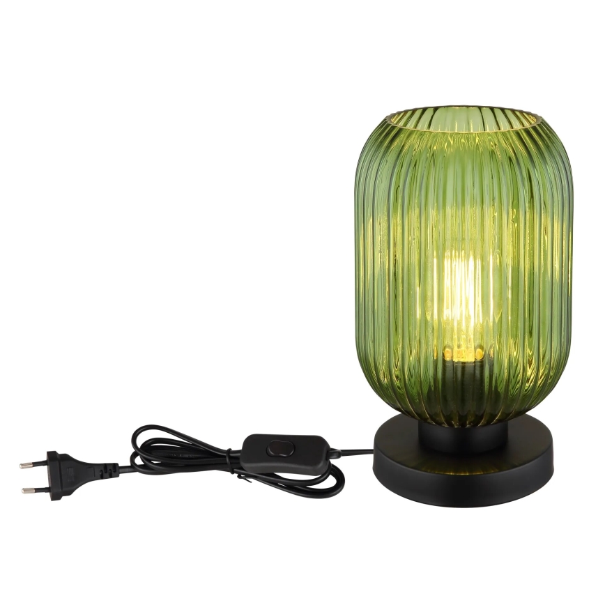 Globo - Настільна лампа 1xE27/40W/230V зелений