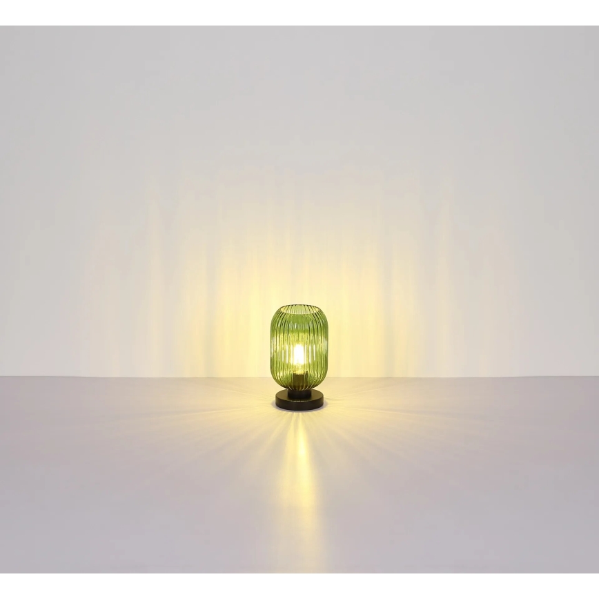 Globo - Настольная лампа 1xE27/40W/230V зеленый