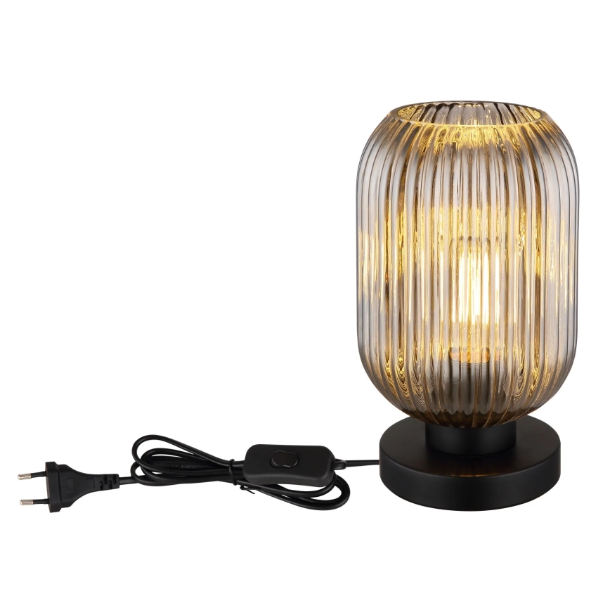 Globo - Настільна лампа 1xE27/40W/230V сірий