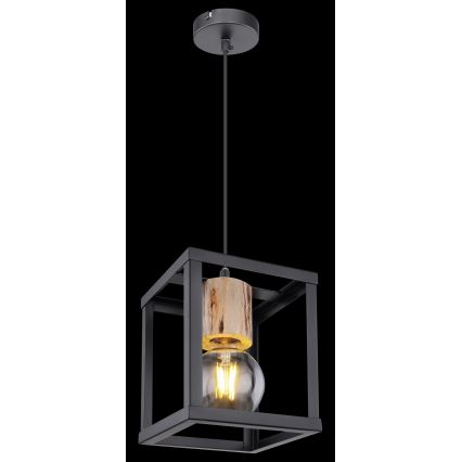 Globo 15476H - Люстра на тросе HAGAR 1xE27/60W/230V