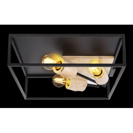 Globo 15477D1 - Потолочный светильник HAGAR 3xE27/60W/230V