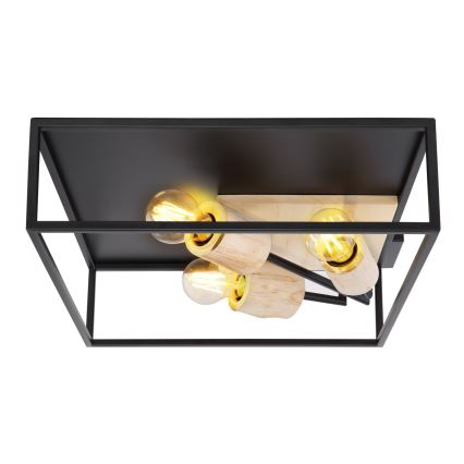 Globo 15477D1 - Потолочный светильник HAGAR 3xE27/60W/230V