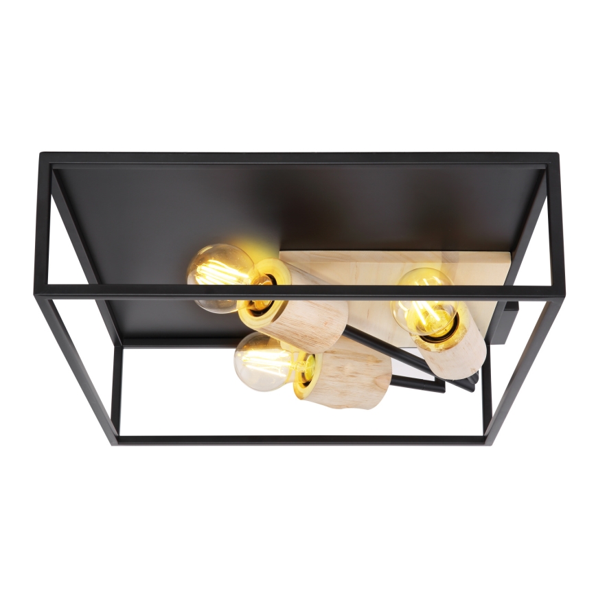 Globo 15477D1 - Потолочный светильник HAGAR 3xE27/60W/230V